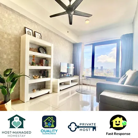 Tropicana 218 Macalister #Homely #Georgetown #Infinity Pool #Near Island Hospital #6Pax #2Br 2Bath #2Queen 2Single #Quality Well Maintained #Private Host